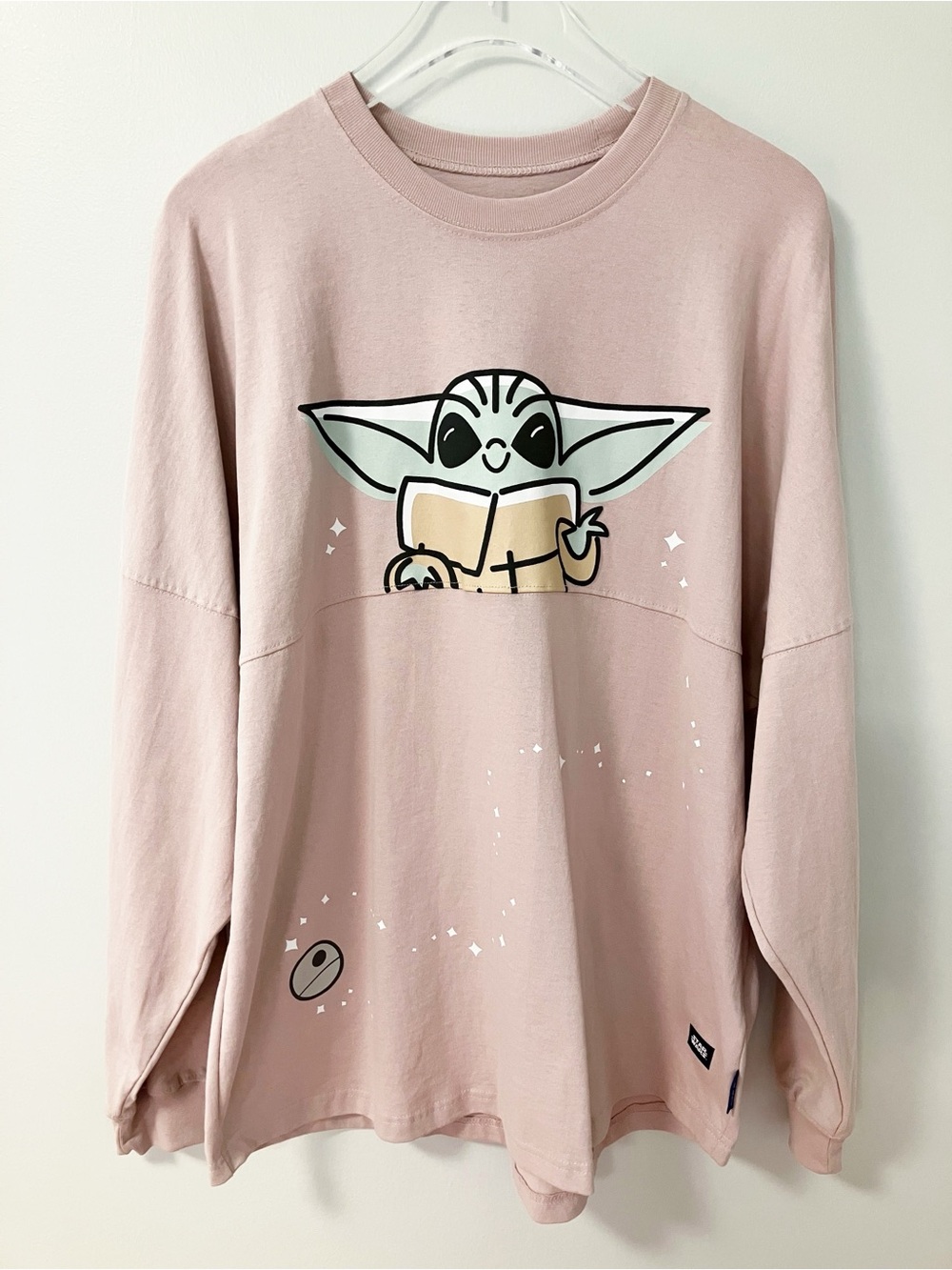 Star Wars x Disney | Pink Grogu Baby Yoda Spirit Jersey L Casual Chic Loungewear